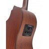 Egmond AV-52CE – Guitarra Electroacustica Parlour con Cutaway, Tapa Maciza de Abeto y Previo Fishman Presys II