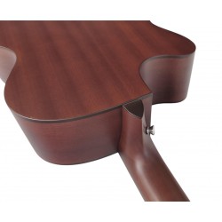 Egmond AV-53CE – Guitarra Electroacústica Mini Jumbo con Cutaway, Tapa Maciza de Abeto y Previo Fishman Presys II