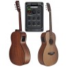 Egmond PC26N FE – Guitarra Electroacústica Parlour con Tapa Maciza de Cedro y Previo Fishman PSY-301