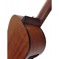 Egmond PC26N FE – Guitarra Electroacústica Parlour con Tapa Maciza de Cedro y Previo Fishman PSY-301