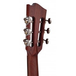 Egmond PC26N FE – Guitarra Electroacústica Parlour con Tapa Maciza de Cedro y Previo Fishman PSY-301
