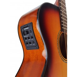 Egmond OM26SCE – Guitarra Acústica Toda Maciza OM con Cutaway y Previo Fishman PSY-301