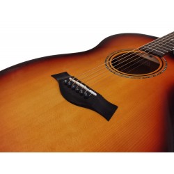 Egmond OM26SCE – Guitarra Acústica Toda Maciza OM con Cutaway y Previo Fishman PSY-301