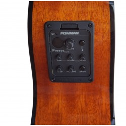 Egmond OM26SCE – Guitarra Acústica Toda Maciza OM con Cutaway y Previo Fishman PSY-301