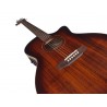 Egmond AV-64GACE SB – Guitarra Electroacústica Grand Auditorium con Cutaway Tapa Maciza de Ovangkol y Previo Fishman Presys II