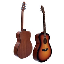 Egmond OM26S – Guitarra Acústica Toda Maciza OM en Acabado Sunburst