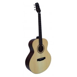 Egmond AV-3 – Guitarra Acústica Toda Maciza con Doble Refuerzo en el Mástil
