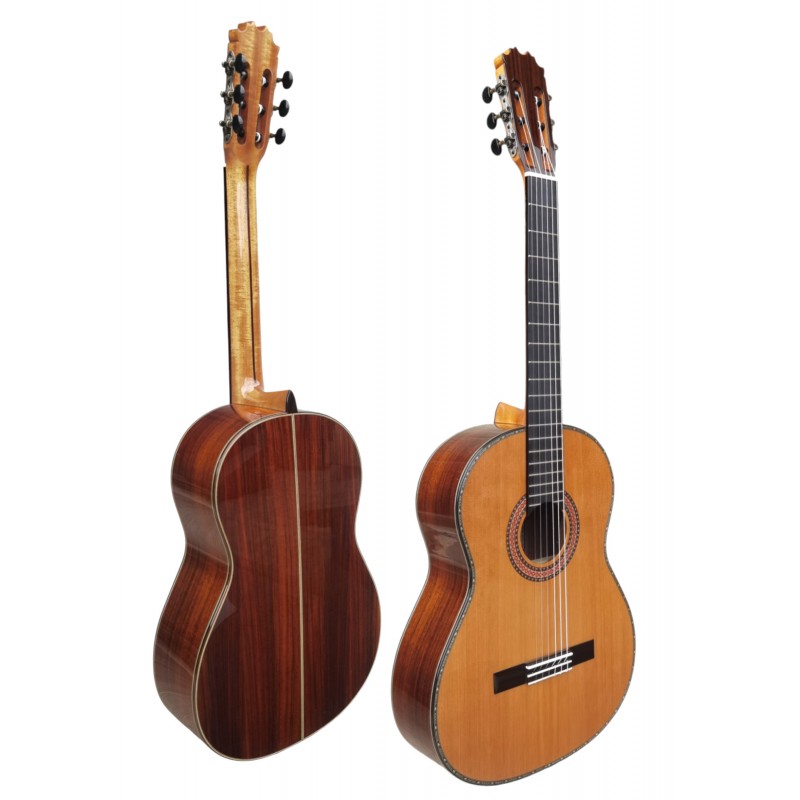 Antonio De Toledo AT-15C – Guitarra Clasica con Tapa Maciza de Cedro y Fondo y Aros de Palosanto