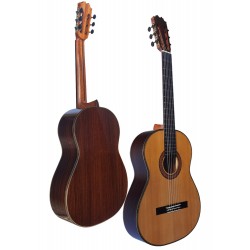 Antonio de Toledo serie José Rincón JR-5C – Guitarra Clásica Tapa Maciza de Cedro y Palosanto