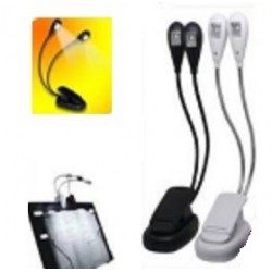 C304.WLM-02 Luz de LED doble con pinza para atril