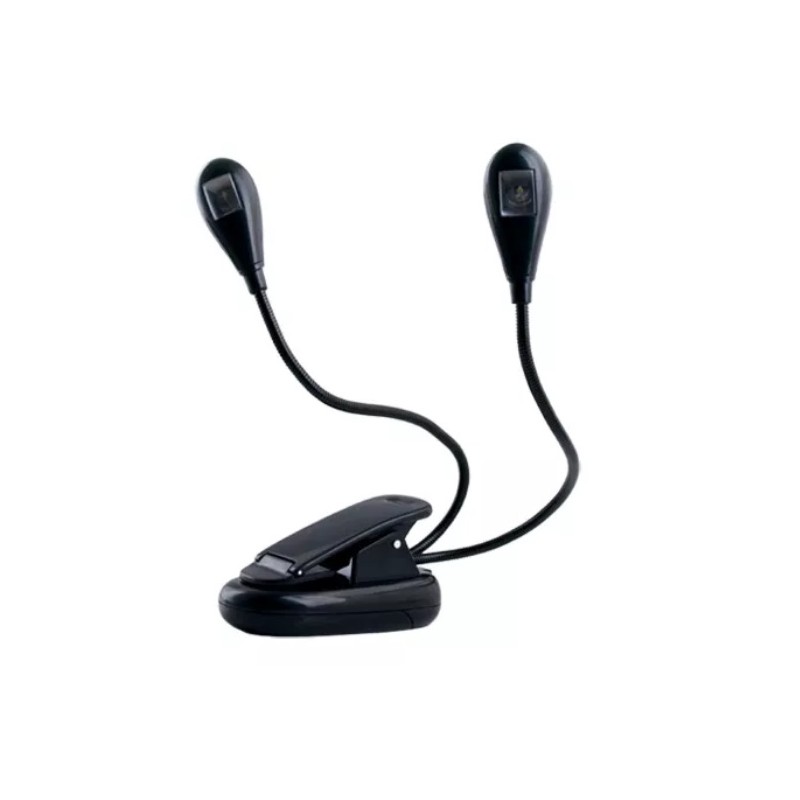 C304.WLM-02 Luz de LED doble con pinza para atril