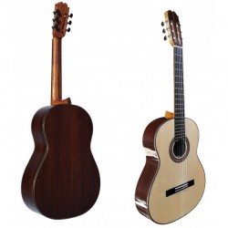 Antonio de Toledo serie José Rincón JR-50S – Guitarra Clásica Toda Maciza de Palosanto y Abeto