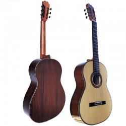 Antonio de Toledo serie José Rincón JR-5S – Guitarra Clásica Tapa Maciza de Abeto y Palosanto