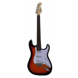 Egmond GS-280SB Guitarra Electrica Tipo Strato color Sunburst