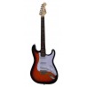 Egmond GS-280SB Guitarra Electrica Tipo Strato color Sunburst