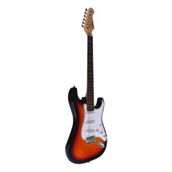 Egmond GS-280SB Guitarra Electrica Tipo Strato color Sunburst