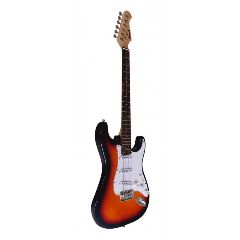 Egmond GS-280SB Guitarra Electrica Tipo Strato color Sunburst
