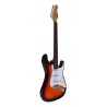 Egmond GS-280SB Guitarra Electrica Tipo Strato color Sunburst