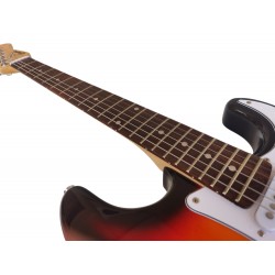 Egmond GS-280SB Guitarra Electrica Tipo Strato color Sunburst