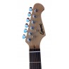 Egmond GS-280BK Guitarra Electrica Tipo Strato color Negro