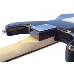 Egmond GS-280BK Guitarra Electrica Tipo Strato color Negro