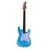 Egmond GS-280BL Guitarra Electrica Tipo Strato color Azul  Cielo