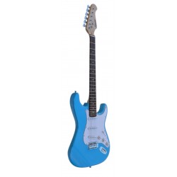 Egmond GS-280BL Guitarra Electrica Tipo Strato color Azul  Cielo