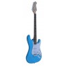 Egmond GS-280BL Guitarra Electrica Tipo Strato color Azul  Cielo