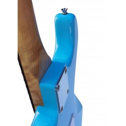 Egmond GS-280BL Guitarra Electrica Tipo Strato color Azul  Cielo