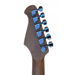 Egmond GS-280BL Guitarra Electrica Tipo Strato color Azul  Cielo