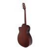 Egmond AV-53CE Burst – Guitarra Electroacústica Mini Jumbo con Cutaway, Tapa Maciza de Abeto y Acabado Sunburst