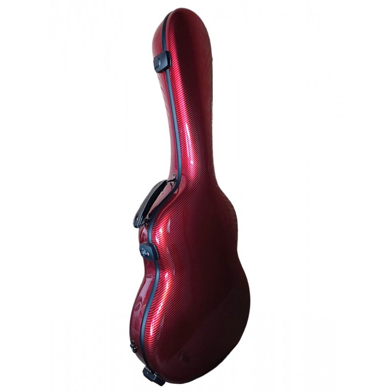 CIBELES C200.012FG-R Estuches Fibra Clasica Rojo Efecto Carbono