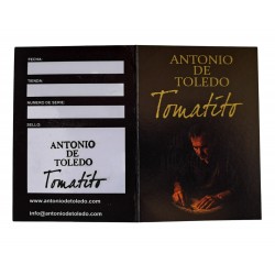 Antonio de Toledo • Modelo Tomatito Andalucia Guitarra Flamenca Negra de Pau Ferro tapa Torrefactada