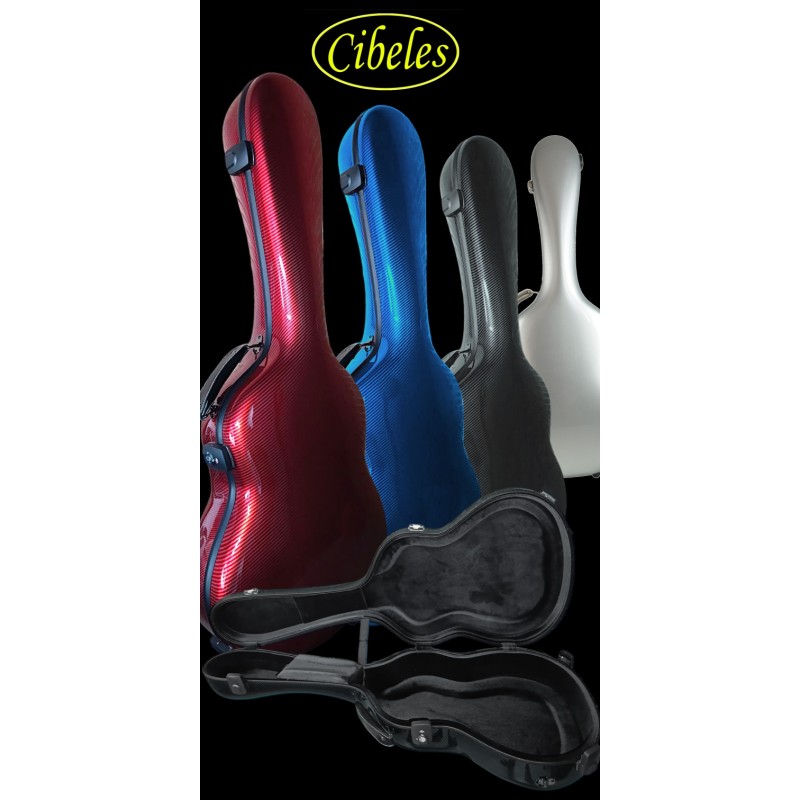 CIBELES C200.012FG-C Estuches Fibra de Vidrio Efecto Carbono para Clasica de colores