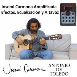 Antonio De Toledo · Josémi Carmona – Guitarra Flamenca Blanca con Cutaway y Previo con Efectos y Ecualizacion