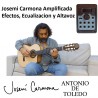 Antonio De Toledo · Josémi Carmona – Guitarra Flamenca Blanca con Cutaway y Previo con Efectos y Ecualizacion