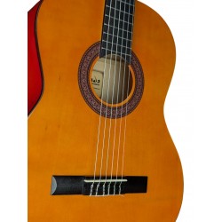 Ronda C320.101C – Guitarra Clásica de iniciación – Acabado Natural Brillo – con golpeador incluido sin instalar