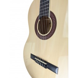 Ronda C320.101F - 3/4 CADETE – Guitarra Flamenca de iniciacion - Acabado Natural Brillo - con golpeador incluido sin instalar