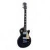 C350.238BK  Guitarra Electrica Tipo Les Paul Negra Round Top con el Mastil Encolado