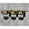 Clavijero de precision Aparicio B&C modelo Murcia Oro Negro con Palomilla Ebano y Poste Negro