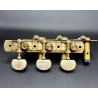 Clavijero de precision Aparicio B&C modelo Granada Bronce Palomilla Marfil Poste Dorado