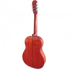 Antonio de Toledo ATF-16BR – Guitarra Flamenca Blanca de Cipres Teñido de Rojo