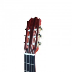 Antonio de Toledo ATF-16BR – Guitarra Flamenca Blanca de Cipres Teñido de Rojo