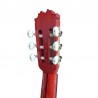 Antonio de Toledo ATF-16BR – Guitarra Flamenca Blanca de Cipres Teñido de Rojo