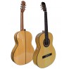 Outlet A53 - C320.580 Guitarra Flamenca Vicente Tatay con Golpe en la Tapa  Con - Fondo de Sicomoro con Tapa de Abeto - Acabado 