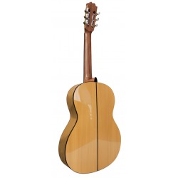 Outlet A53 - C320.580 Guitarra Flamenca Vicente Tatay con Golpe en la Tapa  Con - Fondo de Sicomoro con Tapa de Abeto - Acabado 