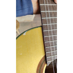 Outlet A52 - C320.580CE V Guitarra Flamenca Jose Rincon con Defecto en la Tapa y Trastes Planos - Fondo de Sicomoro con Tapa de 