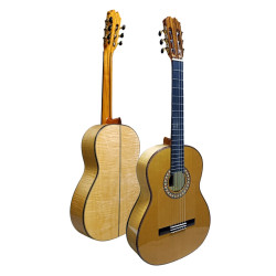 Antonio De Toledo Modelo ATF-16M Guitarra Flamenca de Arce Rizado Ambar