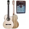 Jose Rincon MF3 CE Estrecha tipo NAC Guitarra Flamenca de Cipres y Tapa Maciza CutAway y Previo Double MD100