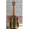 Outlet A14 - Antonio De Toledo Modelo ATF-17EB CUT con Cutaway Guitarra Flamenca de Ebano Blanco con Double Os1 Con Golpecito Ab